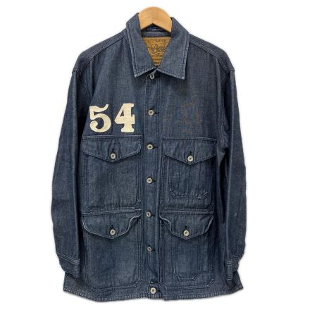 EVISU ジャケット デニムジャケット 古着 SIZE 38(M) インディゴ