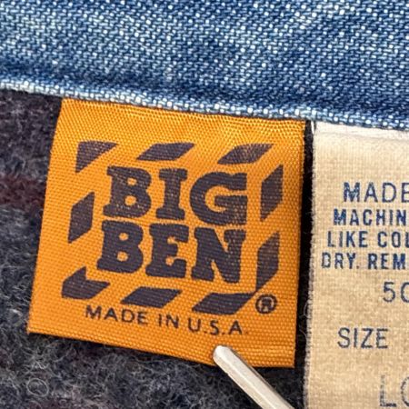 70s BIG BEN ジャケット カバーオール SIZE 52(XL) 古着 インディゴ