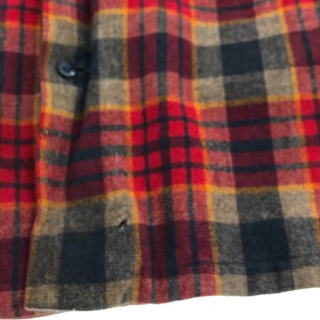  70s PENDLETON シャツ SIZE L 古着 レッド