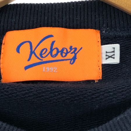  Keboz スウェット トレーナー SIZE XL 古着 ネイビー