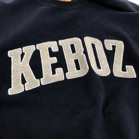  Keboz スウェット トレーナー SIZE XL 古着 ネイビー