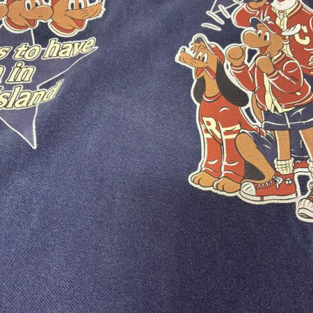  90s captain santa シャツ ポロシャツ SIZE M 古着 ネイビー