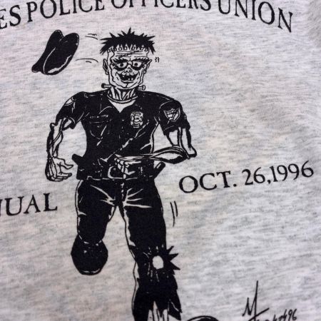  90s FRUIT OF THE LOOM Tシャツ SIZE XL 古着 ライトグレー