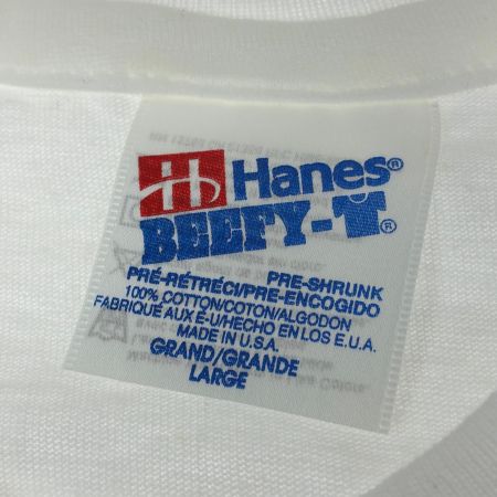  90s Hanes Tシャツ SIZE L 古着 ホワイト