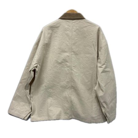UNIVERSAL OVERALL ジャケット カバーオール SIZE L タグ付 U2613225IN アイボリー 古着