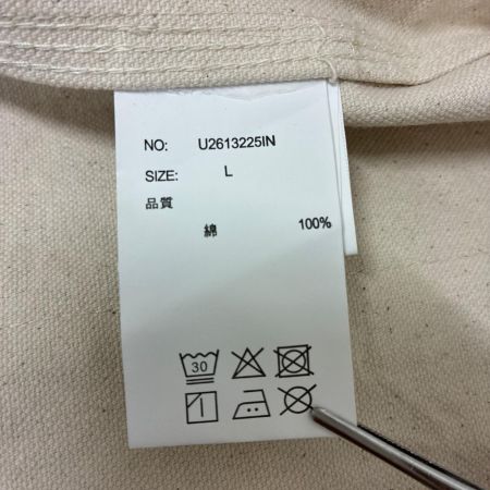UNIVERSAL OVERALL ジャケット カバーオール SIZE L タグ付 U2613225IN アイボリー 古着