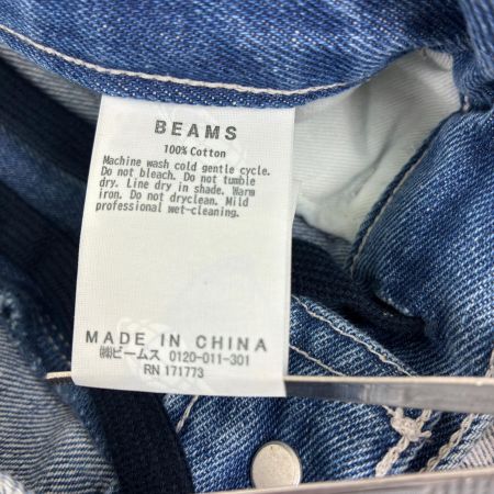  BEAMS ビームス パンツ デニムショートパンツ SIZE L 11-21-1641-791-70-20 インディゴ