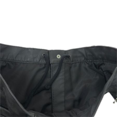  BEAMS ビームス パンツ レザーショートパンツ SIZE L  11-25-1176-202-19-20 ブラック