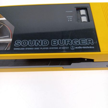  audio-technica オーディオテクニカ レコードプレーヤーサウンドバーガー AT-SB727 本体のみ