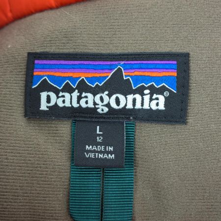  Patagonia パタゴニア ジャケット 中綿ジャケット SIZE L  STY68075FA21 ベージュ×グリーン