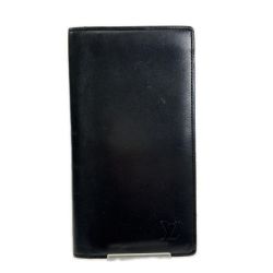 □□ LOUIS VUITTON ルイヴィトン 長財布　ノマドポルトバルール M85401 ブラック Cランク