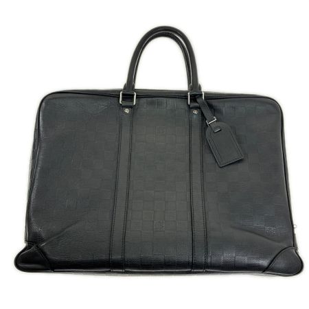  LOUIS VUITTON ルイヴィトン ダミエ・アンフィ二ポルト・ドキュマン・ヴォワヤージュ N41146 ブラック