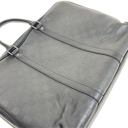  LOUIS VUITTON ルイヴィトン ダミエ・アンフィ二ポルト・ドキュマン・ヴォワヤージュ N41146 ブラック