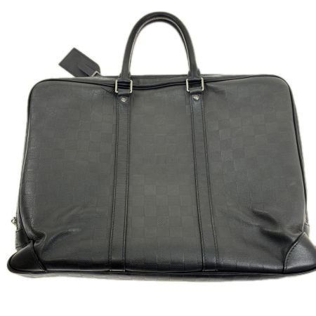  LOUIS VUITTON ルイヴィトン ダミエ・アンフィ二ポルト・ドキュマン・ヴォワヤージュ N41146 ブラック