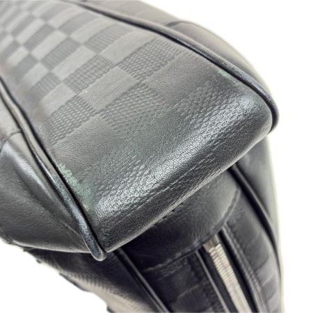  LOUIS VUITTON ルイヴィトン ダミエ・アンフィ二ポルト・ドキュマン・ヴォワヤージュ N41146 ブラック
