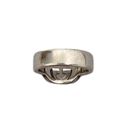 GUCCI グッチ リング インターロッキングG 8号 SILVER925