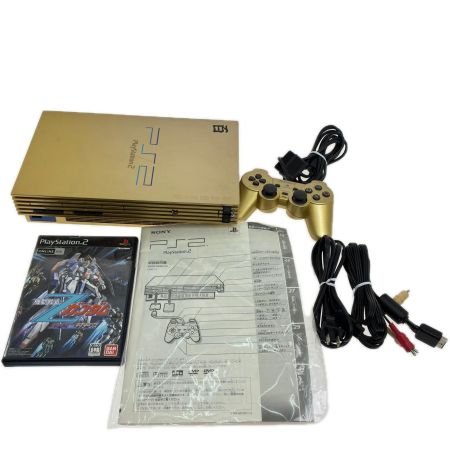  SONY ソニー ゲーム機　PlayStation2　機動戦士Zガンダム 百式ゴールド・パック SCPH-55000 GU