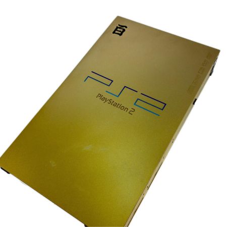  SONY ソニー ゲーム機　PlayStation2　機動戦士Zガンダム 百式ゴールド・パック SCPH-55000 GU
