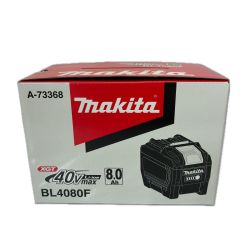 □□ MAKITA マキタ バッテリー　40Ｖ　8.0Ａｈ BL4080F ブラック Sランク