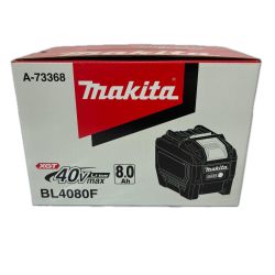 □□ MAKITA マキタ バッテリー　40Ｖ　8.0Ａｈ BL4080F ブラック Sランク