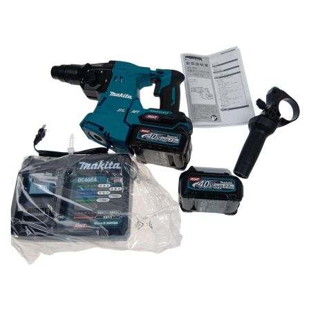  MAKITA マキタ 28ｍｍ充電式ハンマドリル　40Ｖ HR011GRDX ブルー