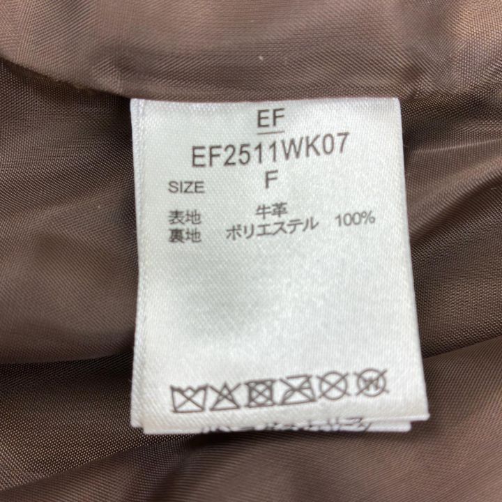 BAYFLOW EF スエードレザージャケット・ブルゾン Fサイズ EF2511WK07