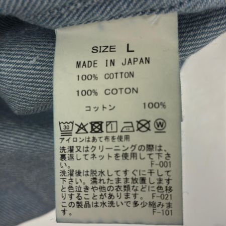  SATURDAY NYC シャツ デニムシャツ SIZE L 古着 BBG-16230-A インディゴ