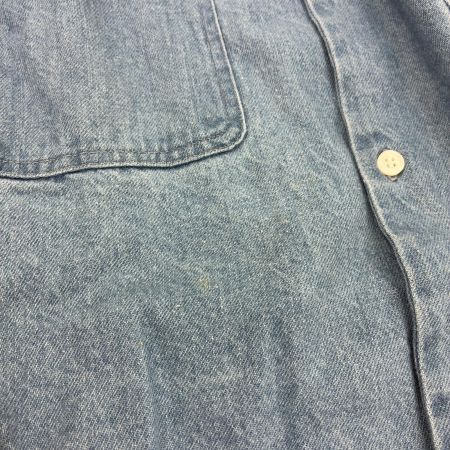  SATURDAY NYC シャツ デニムシャツ SIZE L 古着 BBG-16230-A インディゴ