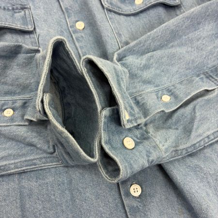  SATURDAY NYC シャツ デニムシャツ SIZE L 古着 BBG-16230-A インディゴ