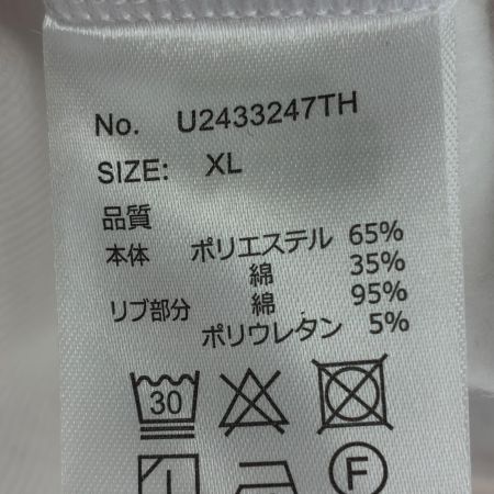  UNIVERSAL OVERALL パーカー ジップパーカー SIZE XL  U2433247TH ホワイト