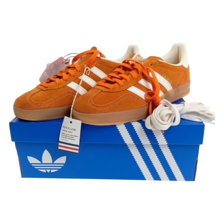  adidas アディダス スニーカー ガゼル インドア　27.5cm JQ8392 オレンジ