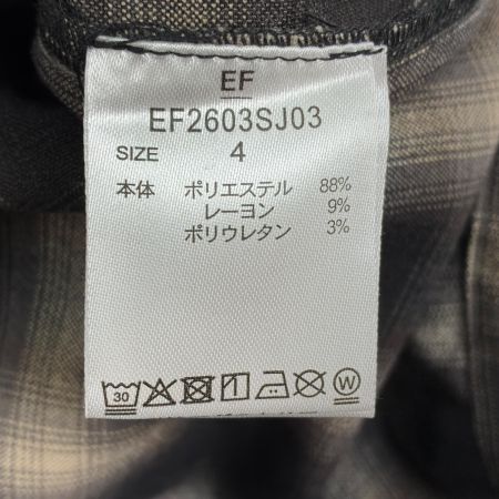  EF パンツ SIZE L EF2603SJ03 ブラック
