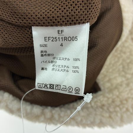  EF ボアコート　Ｌサイズ EF2511R005 アイボリー