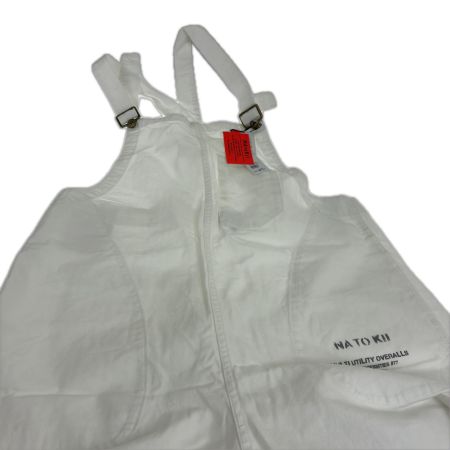  Niko and･･･ ニコアンド NTKユーロワークサロペット SIZE L ホワイト