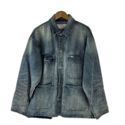 □□ UNIVERSAL OVERALL ジャケット カバーオール SIZE L  HT2433400-B インディゴ Cランク