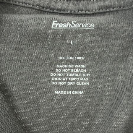  Fresh Service Tシャツ 長袖Tシャツ SIZE L 古着 FSC261-70261 グレー