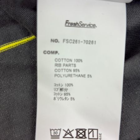  Fresh Service Tシャツ 長袖Tシャツ SIZE L 古着 FSC261-70261 グレー