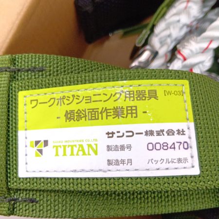  TITAN 傾斜面作業用ワークポジショニング用器具 SRN-M