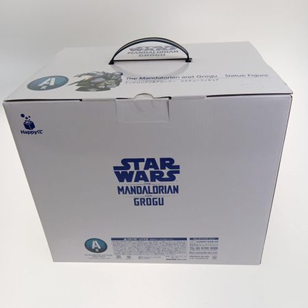  Happyくじ スターウォーズ　A賞　マンダロリアン&グローグー　スタチューフィギュア