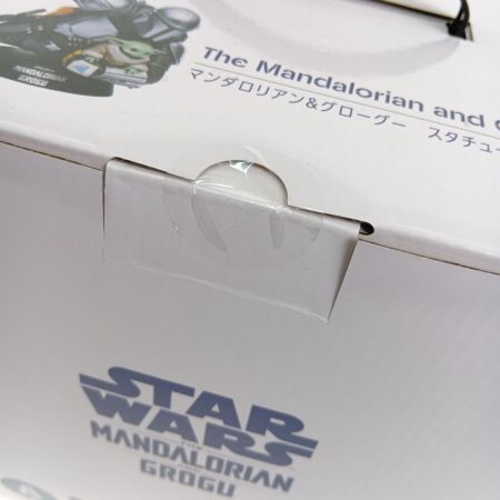  Happyくじ スターウォーズ　A賞　マンダロリアン&グローグー　スタチューフィギュア