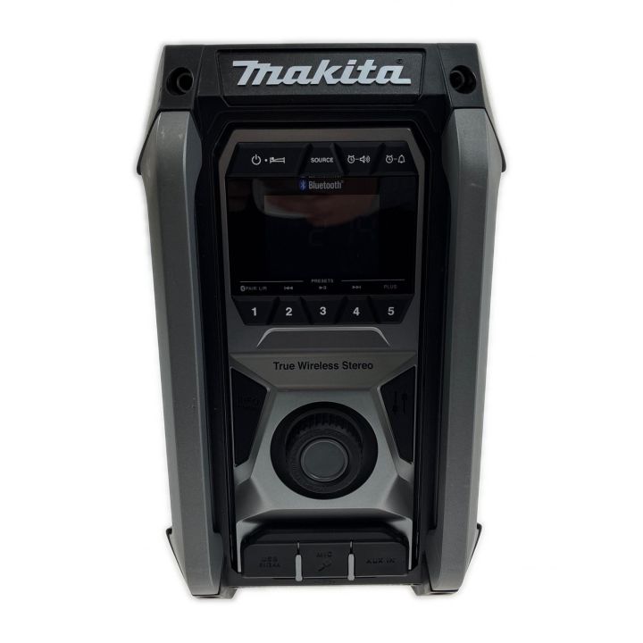 ケ*ィ様 マキタ 充電式ラジオ MR005G 黒 充電器付き 中古 動作確認済み MAKITA マキタ 充電式ラジオ MR005G ブラック 本体のみ - 中古その他