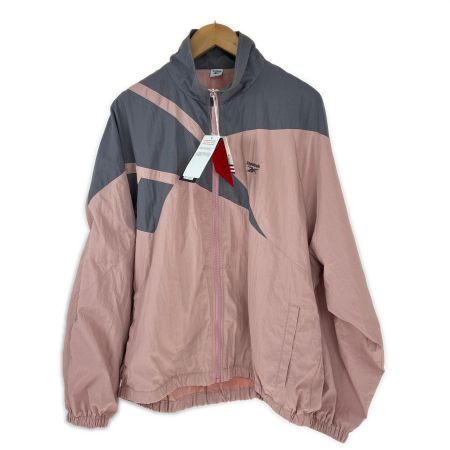  REEBOK リーボック ジャケット ウインドブレーカー SIZE M BM2308 ピンク×グレー