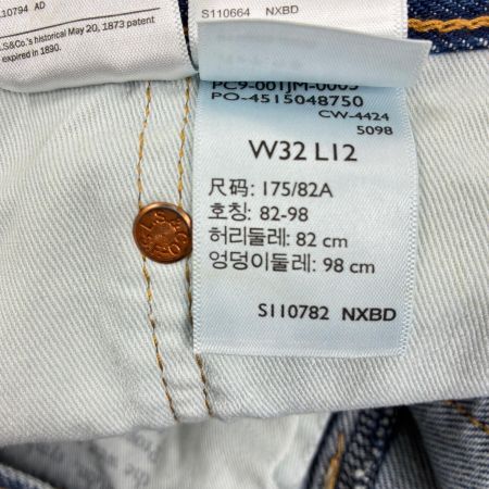  LEVI'S リーバイス デニムハーフパンツ　478BAGGY　SHORTS　W32 インディゴ