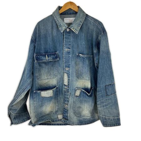  UNIVERSAL OVERALL リメイクカバーオール XLサイズ HT2433400 インディゴ