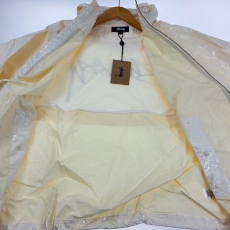  stussy ステューシー  Beach Shell Coated Ripstop 　ジャケット　Ｌサイズ 24S125765 アイボリー