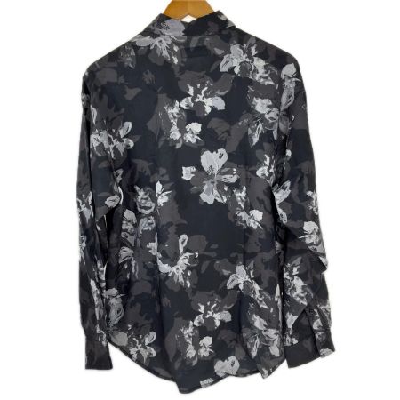  HARE ハレ シャツ　フラワーＪＱシャツＬＳ　Ｆサイズ HA020346 ブラック