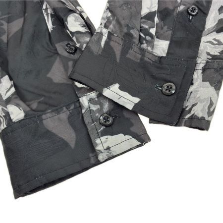  HARE ハレ シャツ　フラワーＪＱシャツＬＳ　Ｆサイズ HA020346 ブラック