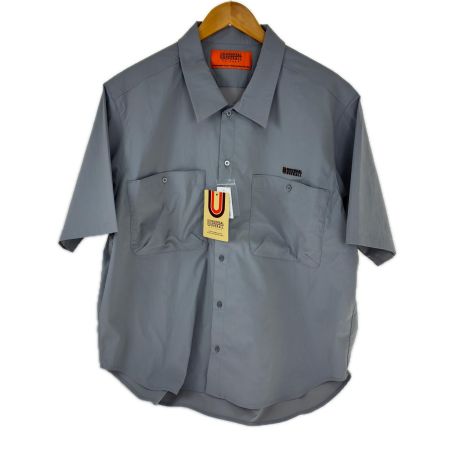  UNIVERSAL OVERALL ファンクショナル半袖シャツ XL U2523150 ライトグレー