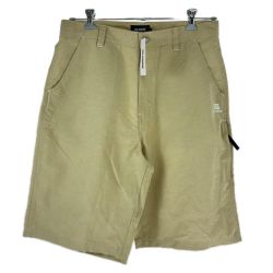 □□ X-LARGE エクストララージ サイドポケット ショートパンツ W34 101252031011 ベージュ Aランク
