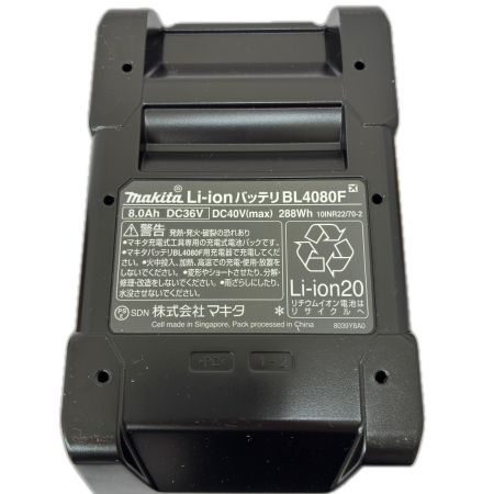  MAKITA マキタ バッテリー　40Ｖ　8.0Ａｈ BL4080F